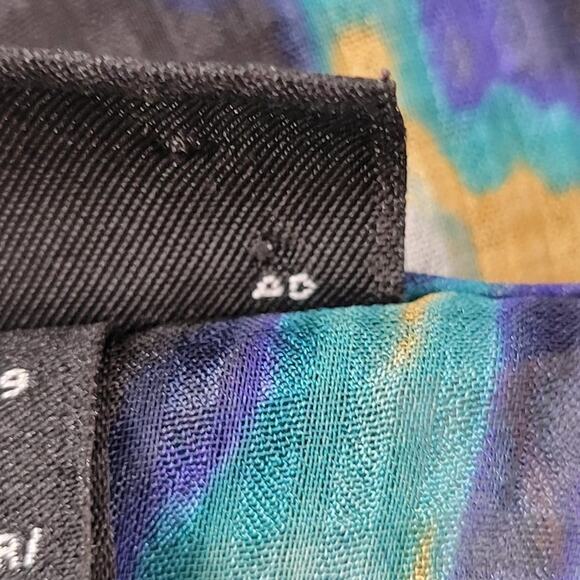 Apostrophe Multi Color Sheer Tank Top Size M - Picture 9 of 12